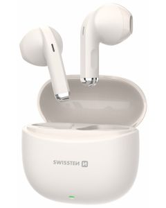 Swissten Bluetooth TWS sluchátka Mini Tune béžová