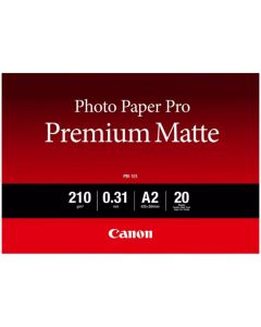 Canon fotopapír  PM-101  Premium Matte A2 20 listů