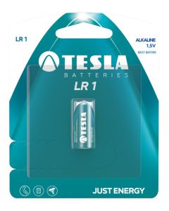 TESLA alkalická baterie LR1, blister, 1 ks