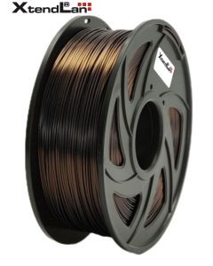 XtendLAN PLA filament 1,75mm měděné barvy 1kg