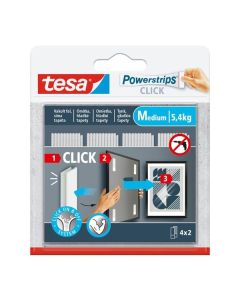 Proužky Tesa Powerstrips se suchým zipem, 8 ks