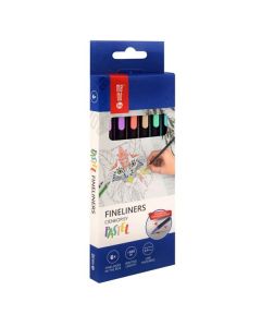 Liner MemoBe, sada 6 pastelových barev