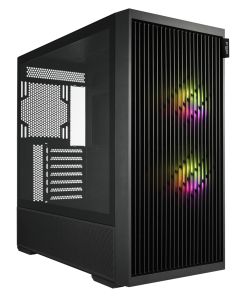 FSP M330-BA/Midi Tower/Transpar./Černá