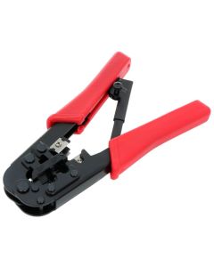 DATACOM Konektorovací kleště UNIVERZAL  8P+6P RD ráčna (RJ-45,12,11)
