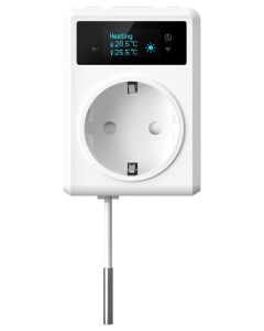 IMMAX NEO SMART chytrá vnitřní zásuvka s teploměrem bez kolíku (typ F)/ 16A/ Wi-Fi/ TUYA/ LIDL
