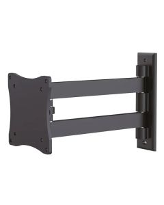 Neomounts FPMA-W820BLACK/Držák displeje/na stěnu/10-27"/sklopný/2 čepy/VESA 100X100/nosn. 15kg/černý