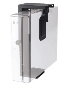 Neomounts CPU-D075BLACK/Držák na PC/pod stůl/výška PC: 20-36 cm/šírka PC: 5-10 cm /černý