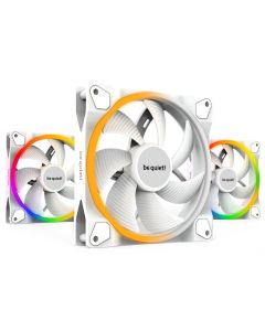Be quiet! / ventilátor Light Wings White / 140mm / PWM / 3-pack / bílý