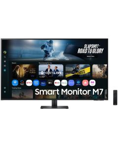 Samsung Smart Monitor M7 43" / M70F / 4K UHD 3840x2160 / 16:9 / VA / 4ms / 60Hz / HDMI/USB/USB-C/WiFi/BT/VESA/Repro