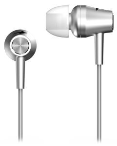 GENIUS headset HS-M360/ stříbrný/ 4pin 3,5 mm jack