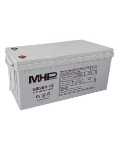 MHPower GE200-12 Gelový akumulátor 12V/200Ah