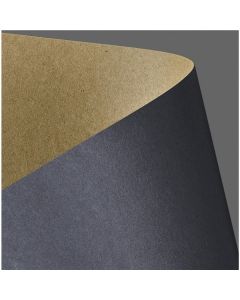 Kreativní papír A4 Kraft - 275 g, tm. modrý, 20 ks
