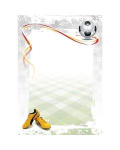Diplom A4 - motiv fotbal, 170 g/m2, 25 ks