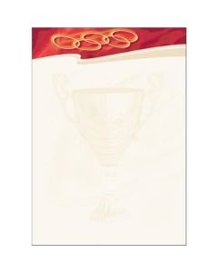Diplom A4 - motiv olympijské hry, 170 g/m2, 25 ks