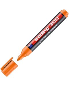 Permanentní popisovač Edding 300, oranžový