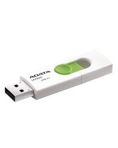 ADATA Flash disk UV320 32GB / USB 3.1 / bílo-zelená