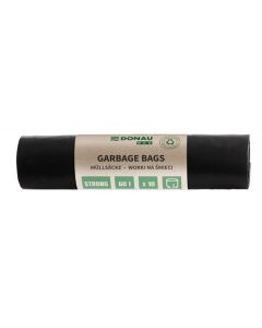 Pytle na odpad Donau ECO – 60l, 30mic, 10ks, černé