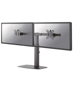 Neomounts FPMA-D865DBLACK /Držák displeje/na stůl/10-27"/stojan/VESA 100X100/nosn.2x6kg/2 displeje/černý