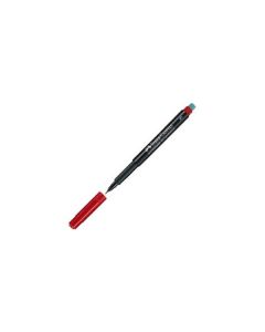 Permanentní popisovač Faber-Castell 1523 S,červený
