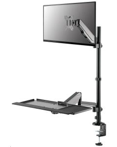 Neomounts  DS90-325BL1 / držák na stůl /pracovní místo / sezení-stání / monitor, klávesnice a myš