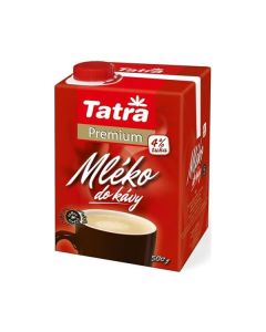 Mléko do kávy 4% Tatra Premium, 500 g