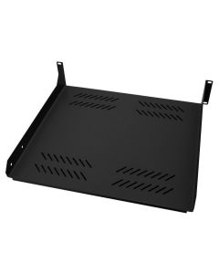 XtendLan Police 400mm, univerzal, 2U, 45kg nosnost, černá