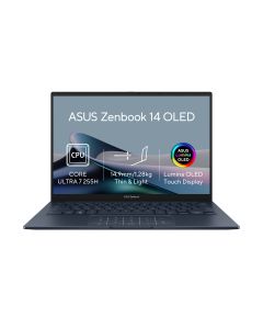 ASUS Zenbook 14/UX3405CA-OLED1678WZ/U7-255H/14"/WUXGA/T/16GB/512GB/Intel int/W11H/Blue/2R