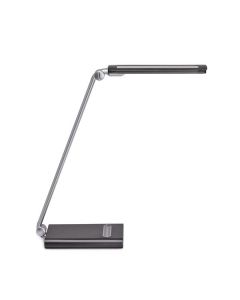 Stolní LED lampa MAULpure - stmívatelná, stříbrná