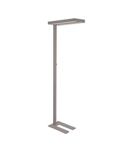 Stojací LED lampa MAULjaval - stmívatelná, stříbrn