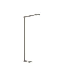Stojací LED lampa MAULjet - stmívatelná, stříbrná