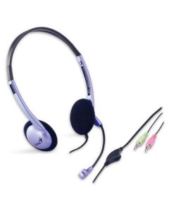 Genius headset HS-02B (stereo sluchátka + mikrofon)