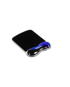 Kensington podložka pod myš Duo Gel Mouse Pad - černo-modrá