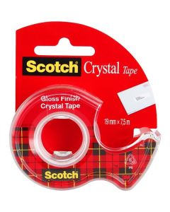 Lepicí páska s odvíječem Scotch Crystal Clear