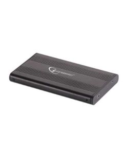 GEMBIRD externí kryt, pro 2,5" SATA, černá, hliník