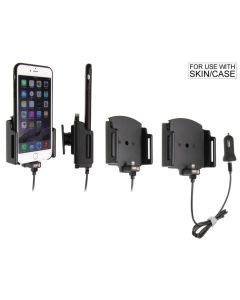Brodit držák do auta na Apple iPhone 6 Plus v pouzdru, nastavitelný, s nabíjením z cig. zapal./USB