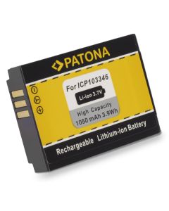 PATONA baterie pro digitální kameru Oregon ICP103346 1050mAh Li-Ion