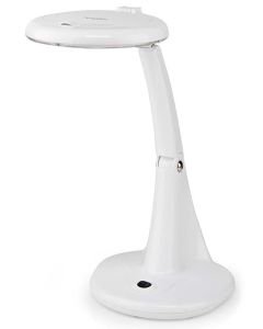 POŠKOZENÝ OBAL - NEDIS zvětšovací stolní LED lampa/ čočka 3 + 12 dioptrií/ spotřeba 6,5 W/ teplota 6500 K/ světelný tok 585 lm...