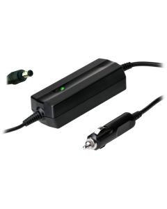 TRX Akyga napájecí adaptér do auta/ 19V/ 4,74A/ 90W/ 5,5x3,0mm + pin/ pro notebooky Samsung