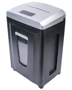 AT skartovač AT-18S-MC/ řez 1x6 mm/ pracovní šíře 230 mm/ kapacita 6 listů/ objem koše 22 l/ stupeň utajení P7/ šedý