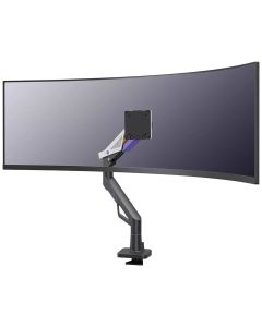 Neomounts DS70-256BL1 ACE Gaming Desk Mount, single display up to 57"  (Topfix clamp/grommet)