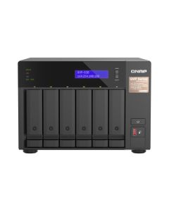 QNAP NVR QVP-63B (4core 4,3GHz, 16GB RAM, 6xSATA, 2xGbE, 2xM.2 NVMe Gen4, 2xPCIe, kamery: 8 (max 36)