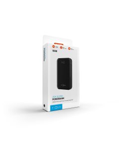 Powerbanka FIXED Zen 20 Pro s LCD displejem a výstupem 130W, 20 000 mAh, černá