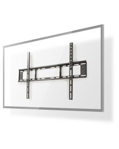 NEDIS nástěnný TV držák/ 37 - 70"/ nosnost 35 kg/ vzdálenost od stěny 23 mm/ fixní/ ocel/ černý