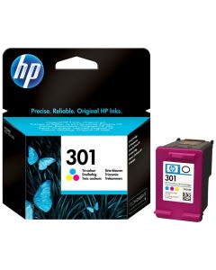HP (301) CH562EE tříbarevná inkoustová kazeta originál