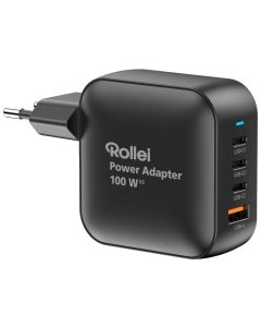 Rollei cestovní nabíjecí adapter/ 3x USB-C/ 1x USB-A/ 100 W