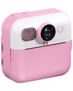 COLORWAY dětský fotoaparát a kamera s tiskárnou CW-PHP01P/ 2,4" IPS/ 1500mAh/ USB-C/ Android/ iOS/ růžová