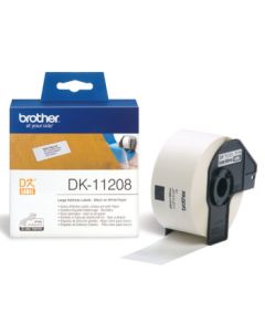 Brother - DK-11208 (papírové / široké adresy-400 ks) 38x90mm