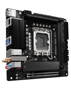 ASRock B860I WiFi /  Intel B860 / LGA1851 / 2x DDR5 / 2x M.2 / HDMI / DP / USB-C / WiFi / Mini-ITX