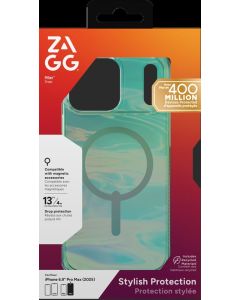 ZAGG Ochranný kryt Milan Snap Apple 17 Pro Max Iridescent Oil Slick