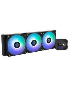 Zalman vodní chladič ALPHA2 A36 Black / 3 x 120 mm / PWM / ARGB / černý